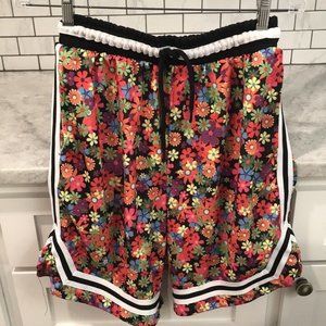 Wesc Basketball Shorts Mens Size Small Unisex Flower Child Hippie Festival Boho